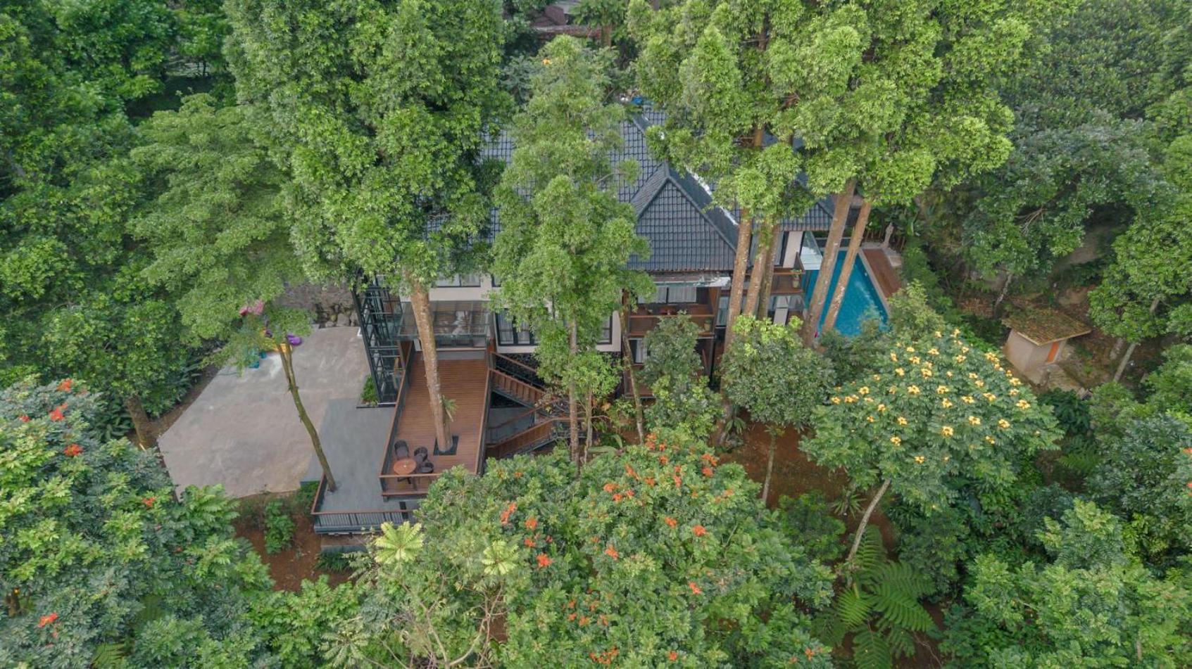 Plataran Puncak Villas Sampal Esterno foto