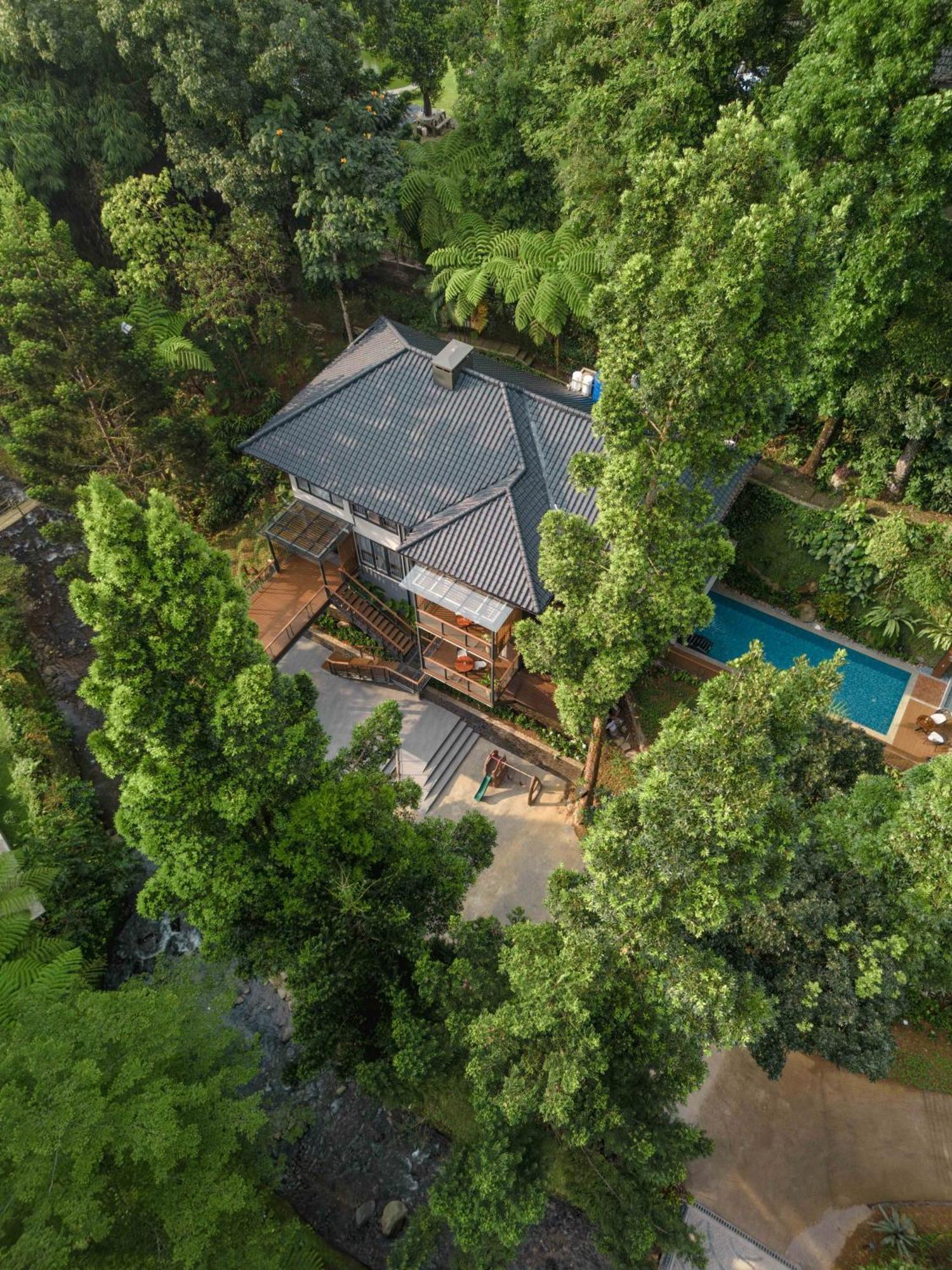 Plataran Puncak Villas Sampal Esterno foto